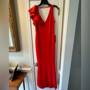 NWT Red Badgley Mischka formal dress Size 2